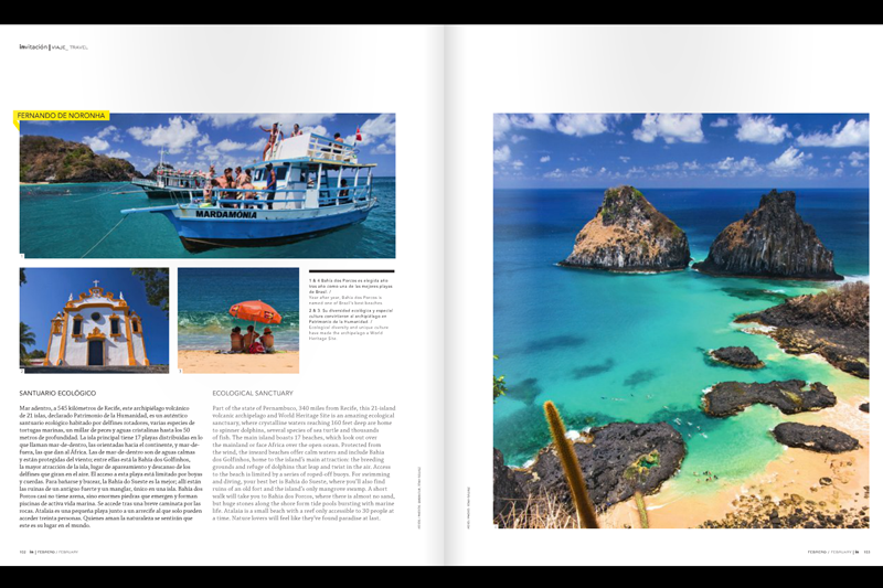 photos of Noronha for LAN airlines in-flight magazine photos of Noronha for LAN airlines in-flight magazine