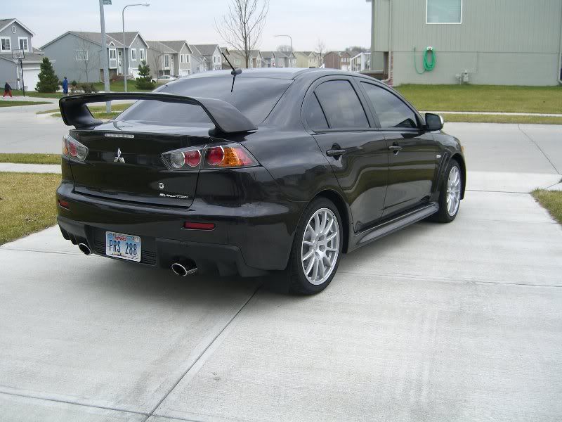 2010 Evolution X GSR Phantom Black