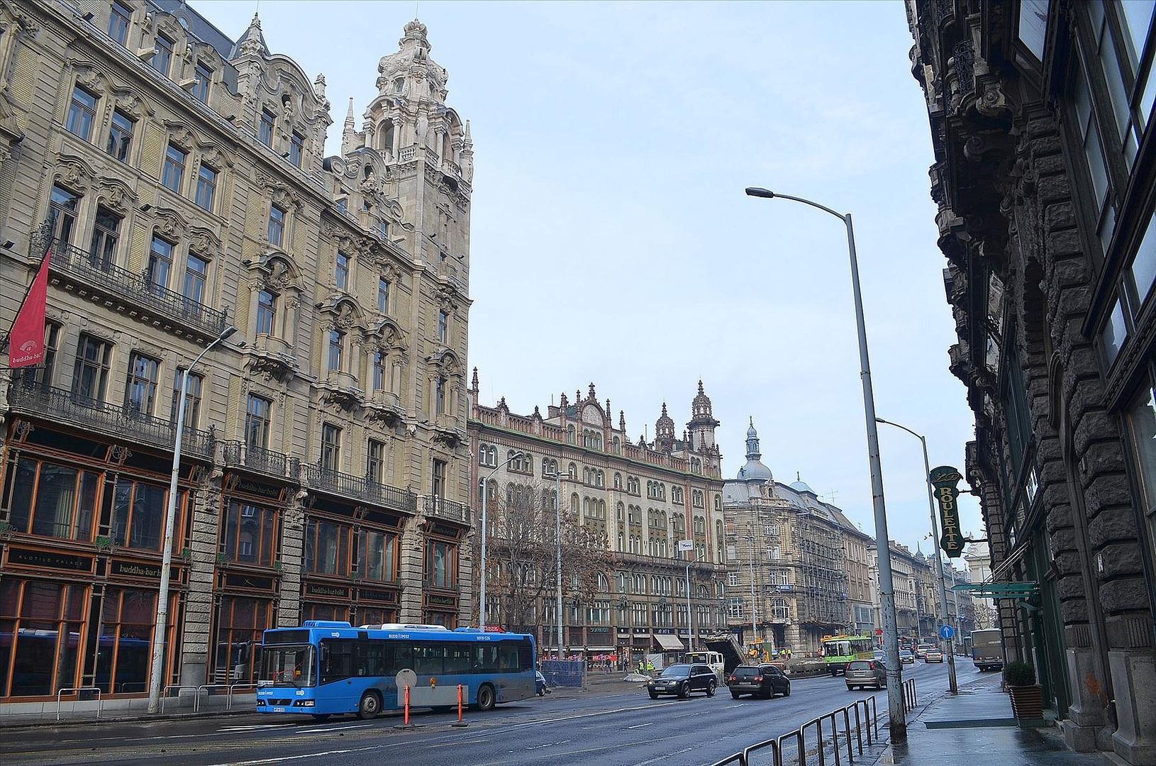 Улицы Будапешта (Венгрия) 