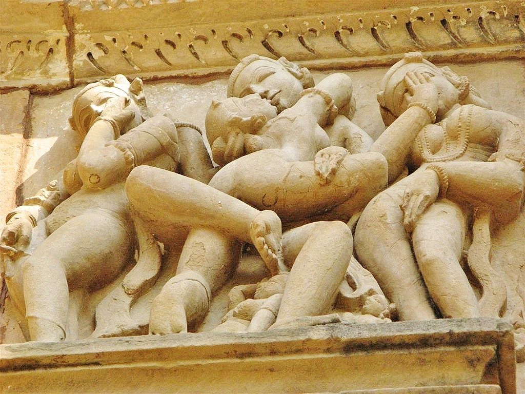  Свальный грех в Каджурахо (Индия) 
