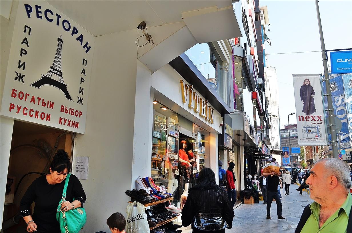 Оптовый рынок в Стамбуле, на котором одевается весь бывший СССР (Турция) 