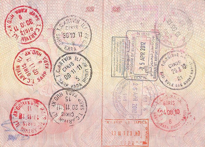 Коллекции виз и печатей: паспорт России 2009-2013 + интересный бонус! 