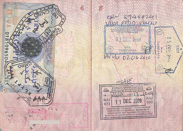 Коллекции виз и печатей: паспорт России 2009-2013 + интересный бонус! 