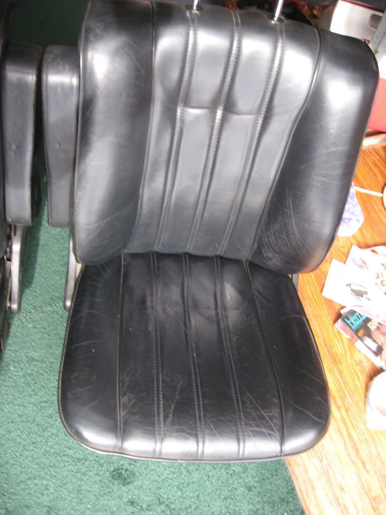 Black leather interior from 1985 528E-$200. West Mass ...