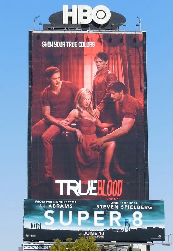 true blood season 4 eric and sookie. True Blood billboards have