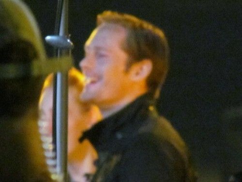 true blood jessica crying. Photos of True Blood Filming