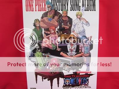 One Piece History song album Piano Sheet Music Book  
