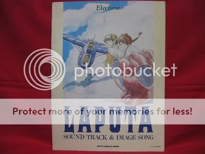 Laputa castle in the sky electone 22 sheet music book  