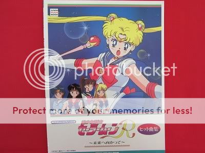 Sailor Moon R 10 Piano Sheet Music Collection Book  